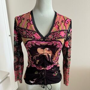 Beautiful colorful top